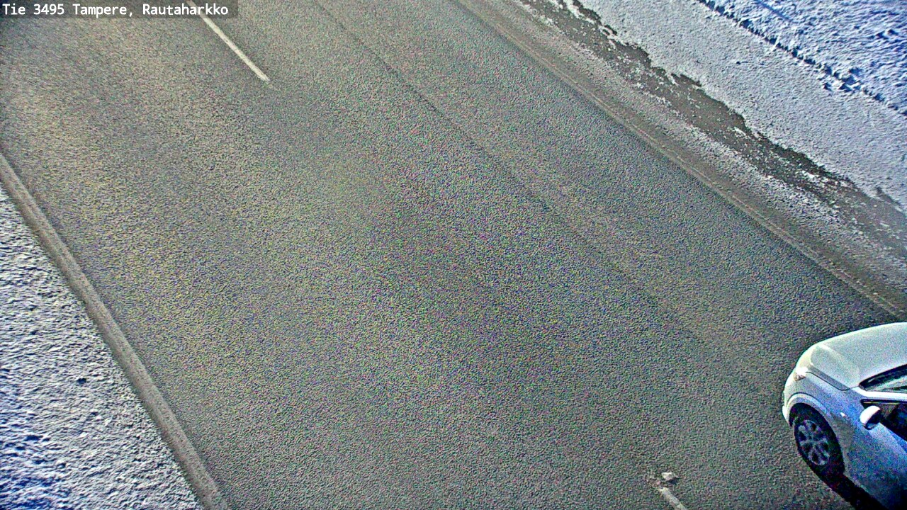 Weather Camera Image Väg 3495 Tammerfors, Rautaharkko, Tampere, Pirkanmaa