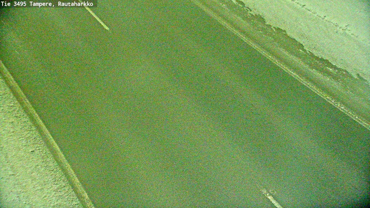 Weather Camera Image Road 3495 Tampere, Rautaharkko, Tampere, Pirkanmaa