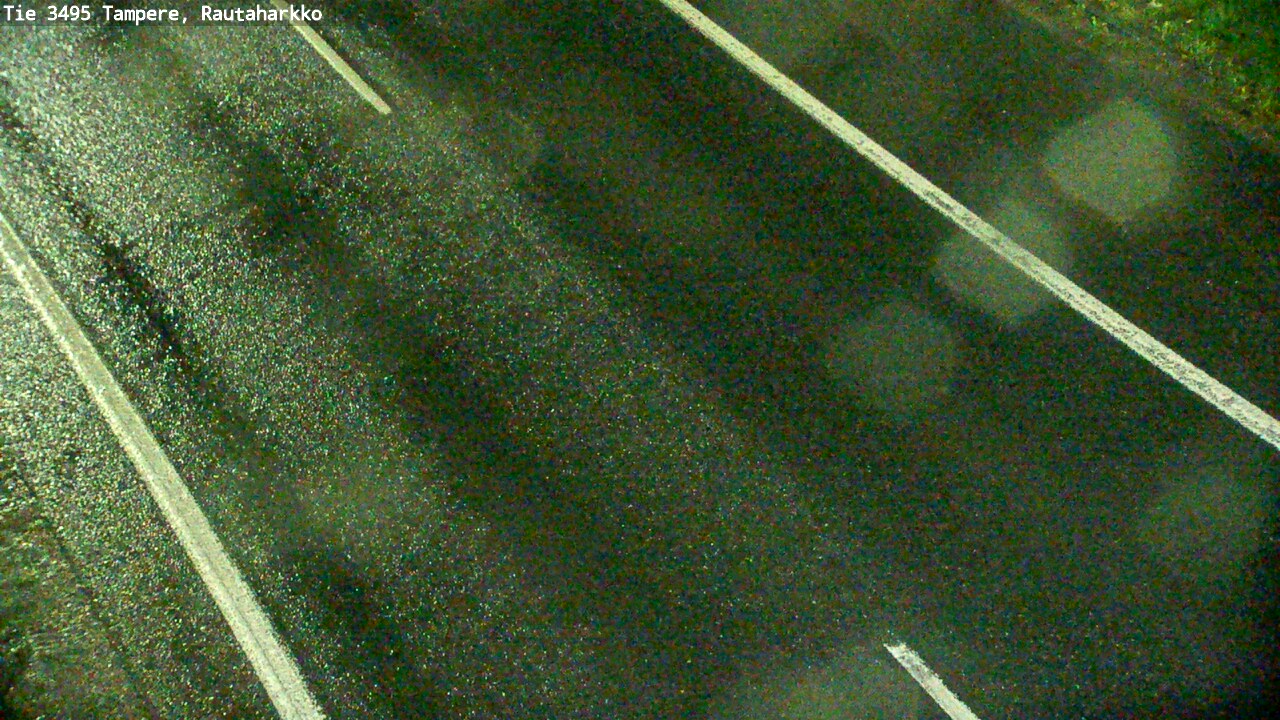 Weather Camera Image Road 3495 Tampere, Rautaharkko, Tampere, Pirkanmaa