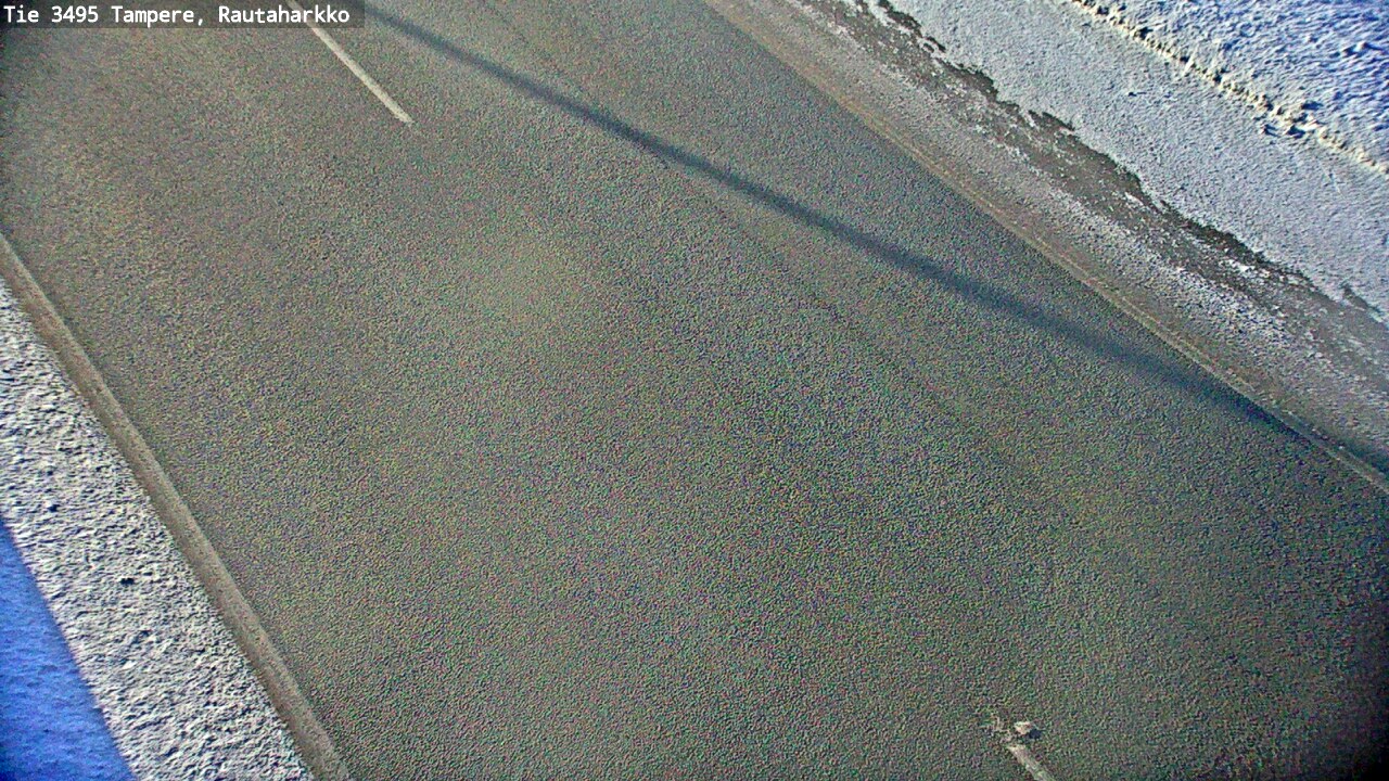 Weather Camera Image Väg 3495 Tammerfors, Rautaharkko, Tampere, Pirkanmaa