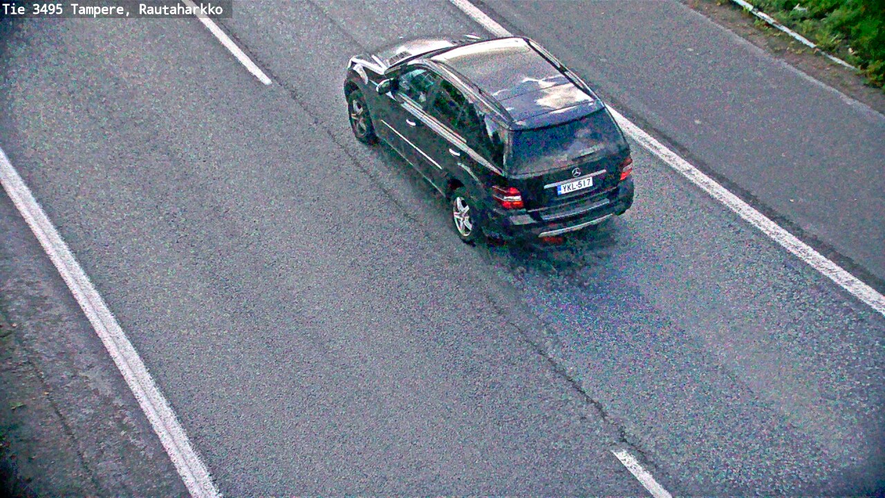 Weather Camera Image Road 3495 Tampere, Rautaharkko, Tampere, Pirkanmaa