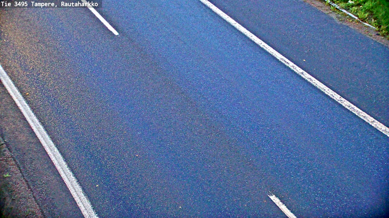 Weather Camera Image Road 3495 Tampere, Rautaharkko, Tampere, Pirkanmaa