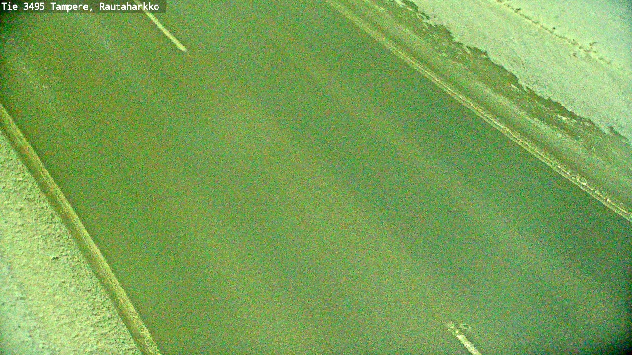 Weather Camera Image Road 3495 Tampere, Rautaharkko, Tampere, Pirkanmaa