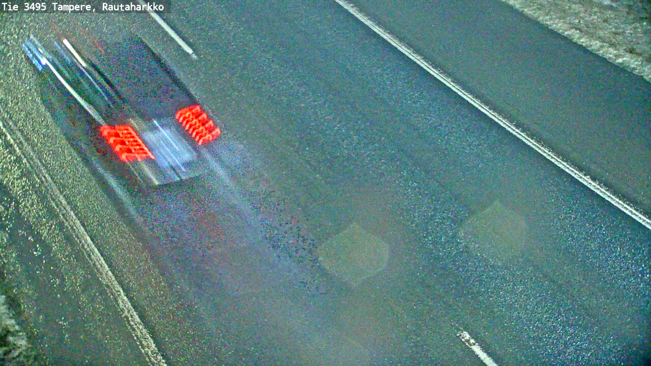 Weather Camera Image Road 3495 Tampere, Rautaharkko, Tampere, Pirkanmaa