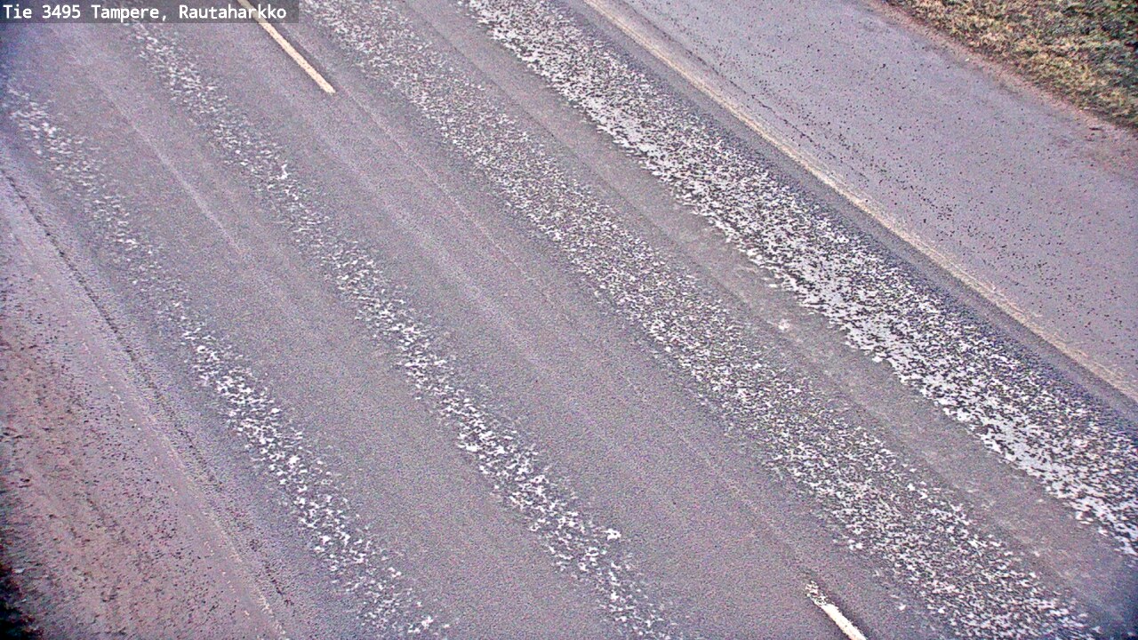 Weather Camera Image Road 3495 Tampere, Rautaharkko, Tampere, Pirkanmaa