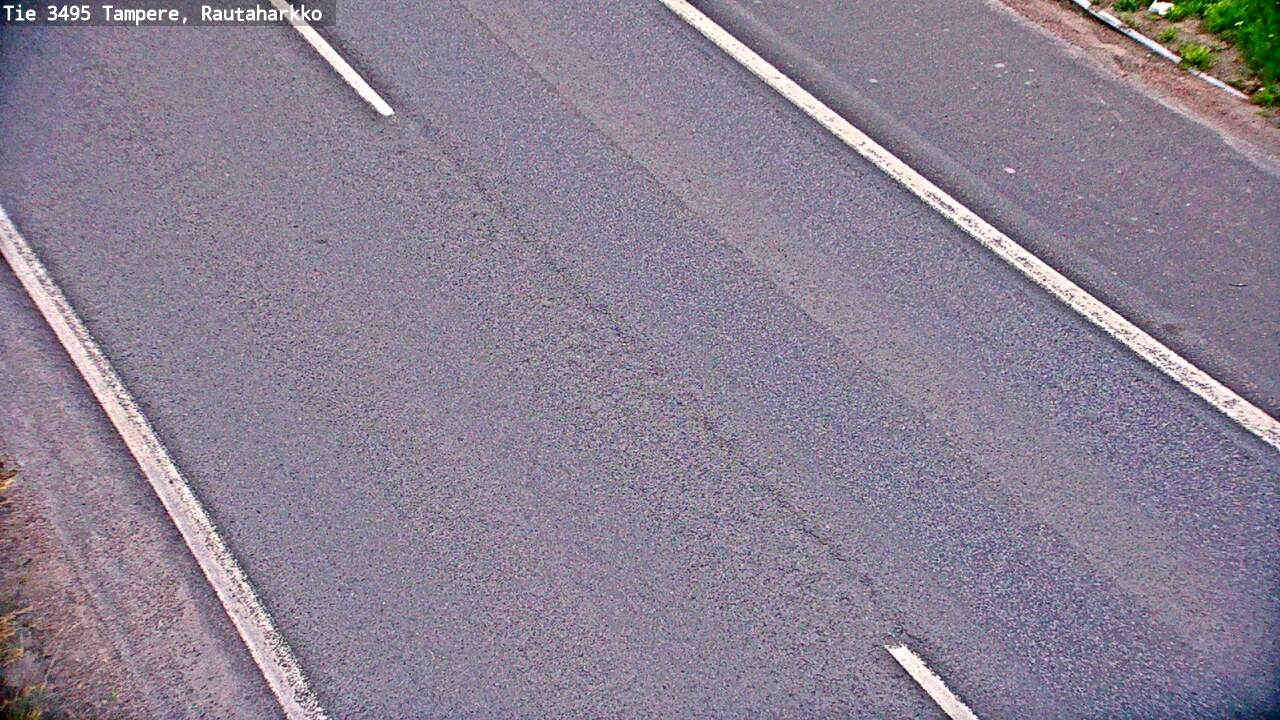 Weather Camera Image Road 3495 Tampere, Rautaharkko, Tampere, Pirkanmaa