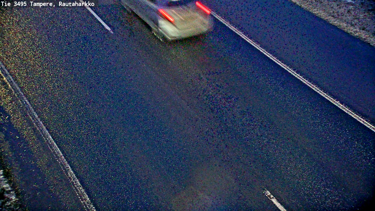 Weather Camera Image Road 3495 Tampere, Rautaharkko, Tampere, Pirkanmaa