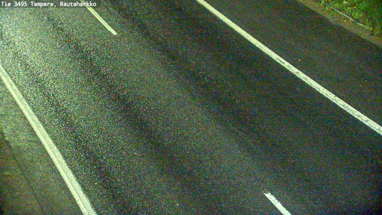 Weather Camera Image Road 3495 Tampere, Rautaharkko, Tampere, Pirkanmaa
