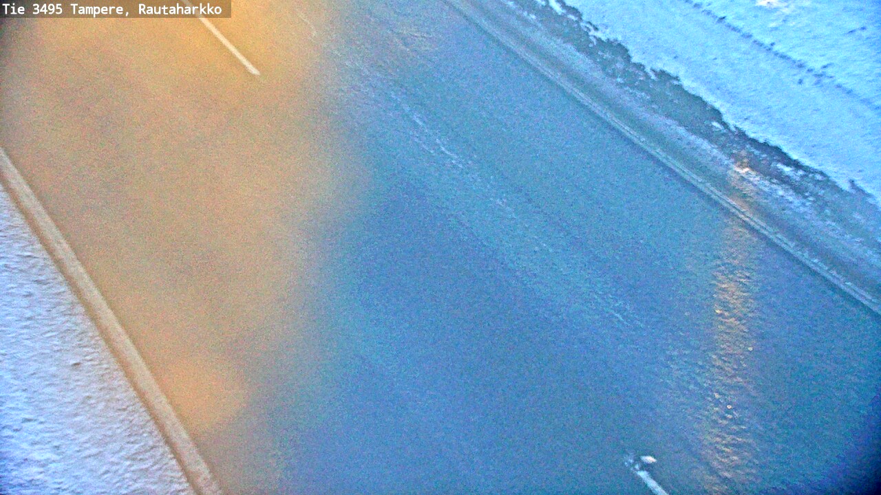Weather Camera Image Road 3495 Tampere, Rautaharkko, Tampere, Pirkanmaa
