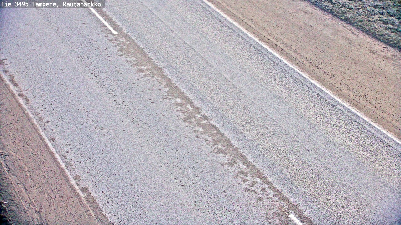 Weather Camera Image Road 3495 Tampere, Rautaharkko, Tampere, Pirkanmaa