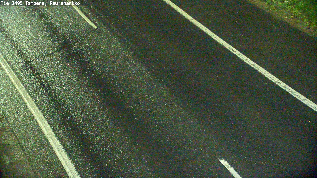 Weather Camera Image Road 3495 Tampere, Rautaharkko, Tampere, Pirkanmaa