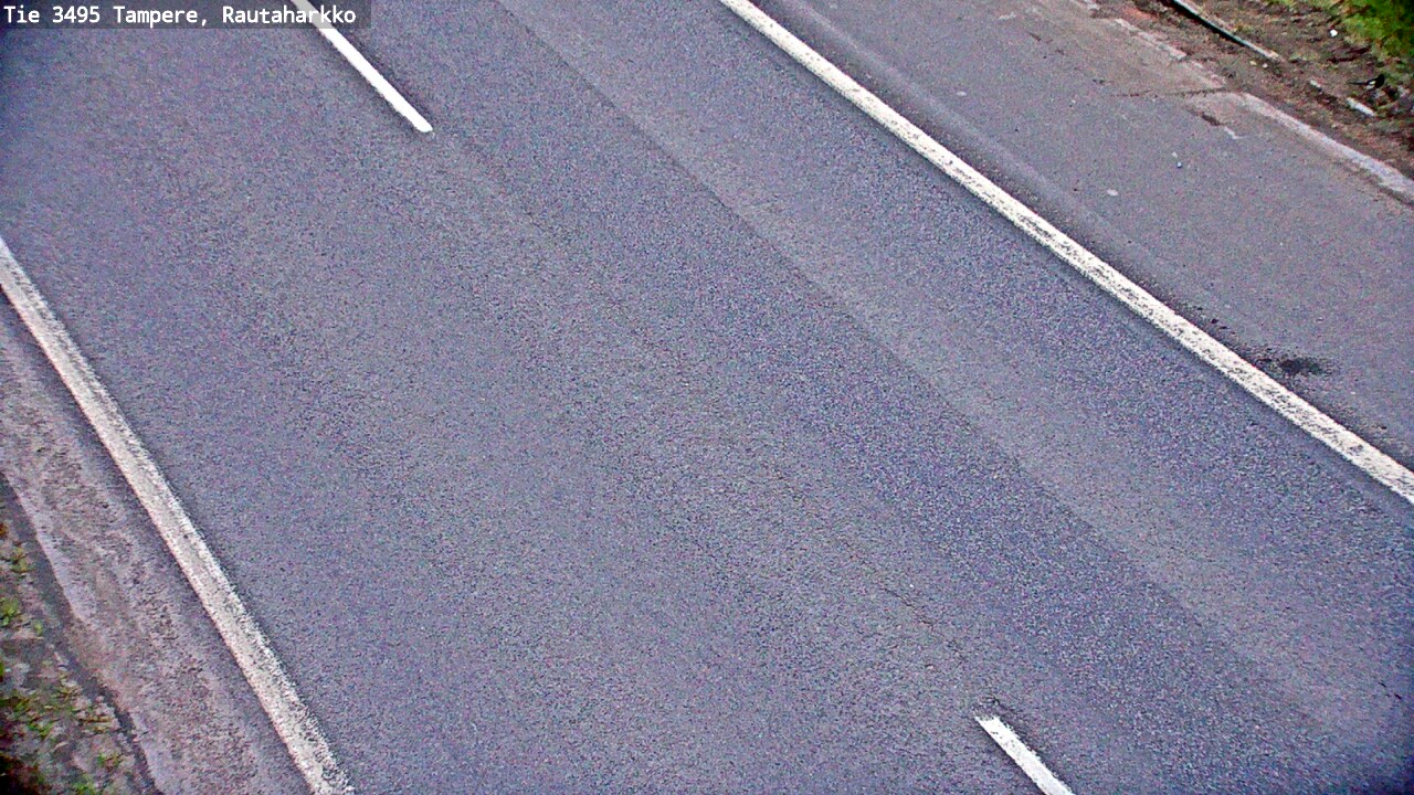 Weather Camera Image Väg 3495 Tammerfors, Rautaharkko, Tampere, Pirkanmaa