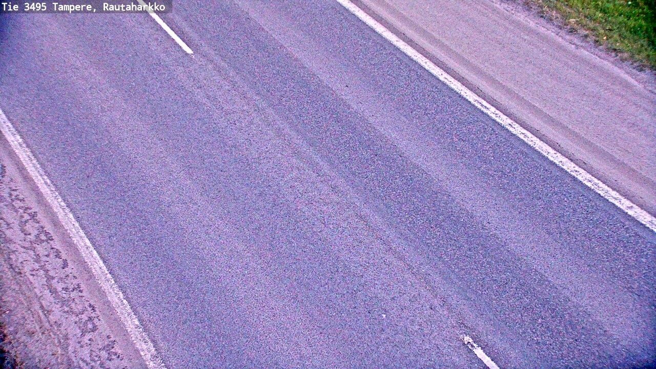 Weather Camera Image Road 3495 Tampere, Rautaharkko, Tampere, Pirkanmaa