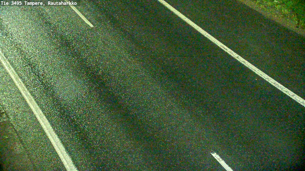 Weather Camera Image Road 3495 Tampere, Rautaharkko, Tampere, Pirkanmaa