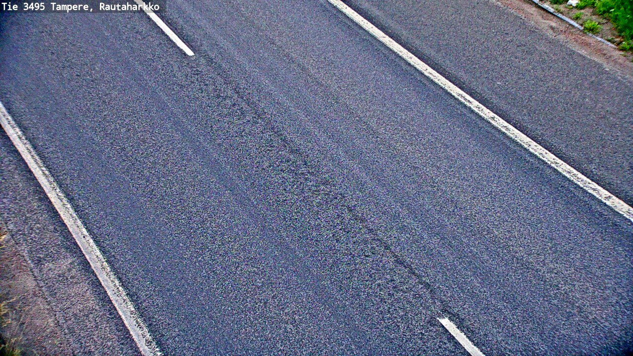 Weather Camera Image Road 3495 Tampere, Rautaharkko, Tampere, Pirkanmaa