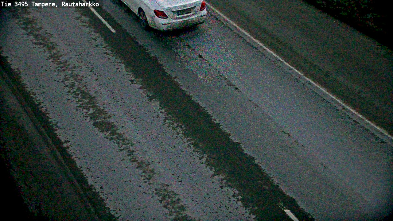 Weather Camera Image Road 3495 Tampere, Rautaharkko, Tampere, Pirkanmaa