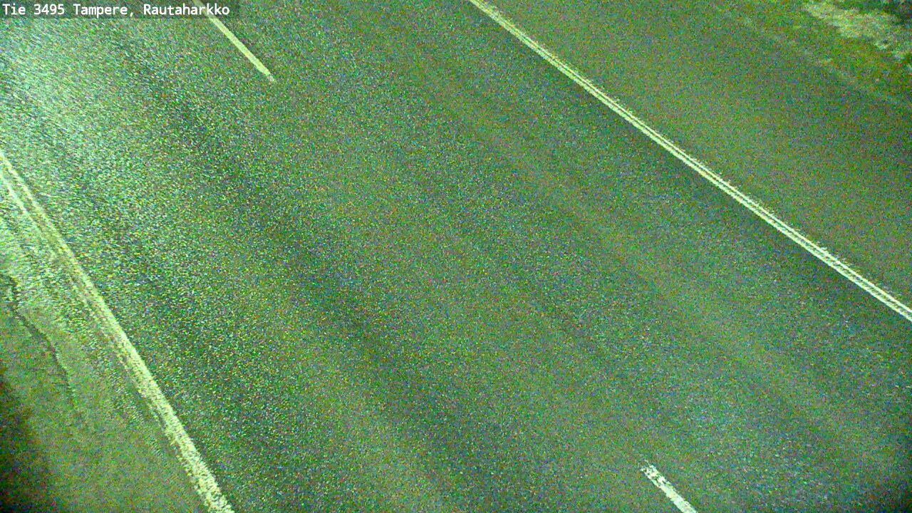 Weather Camera Image Road 3495 Tampere, Rautaharkko, Tampere, Pirkanmaa