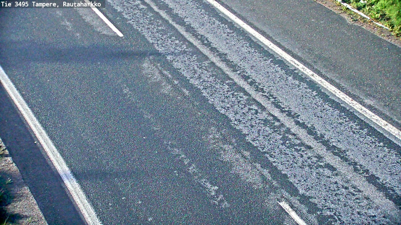 Weather Camera Image Road 3495 Tampere, Rautaharkko, Tampere, Pirkanmaa
