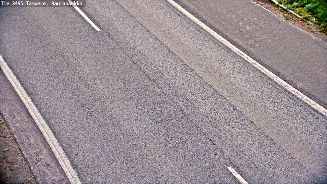 Weather Camera Image Road 3495 Tampere, Rautaharkko, Tampere, Pirkanmaa