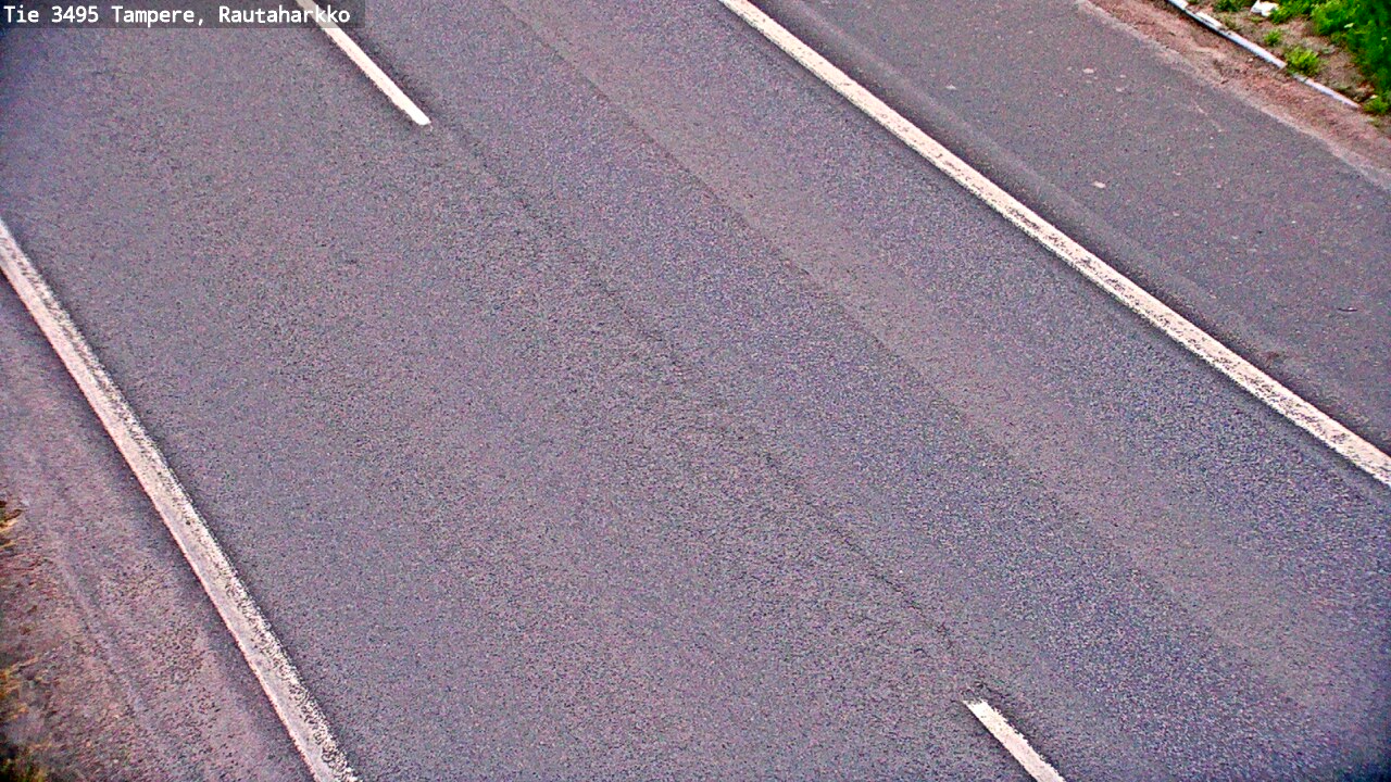 Weather Camera Image Road 3495 Tampere, Rautaharkko, Tampere, Pirkanmaa