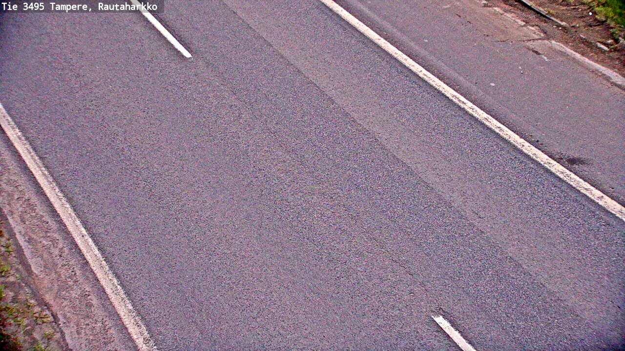 Weather Camera Image Road 3495 Tampere, Rautaharkko, Tampere, Pirkanmaa