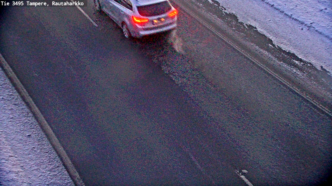 Weather Camera Image Road 3495 Tampere, Rautaharkko, Tampere, Pirkanmaa