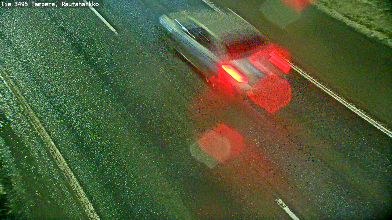 Weather Camera Image Road 3495 Tampere, Rautaharkko, Tampere, Pirkanmaa