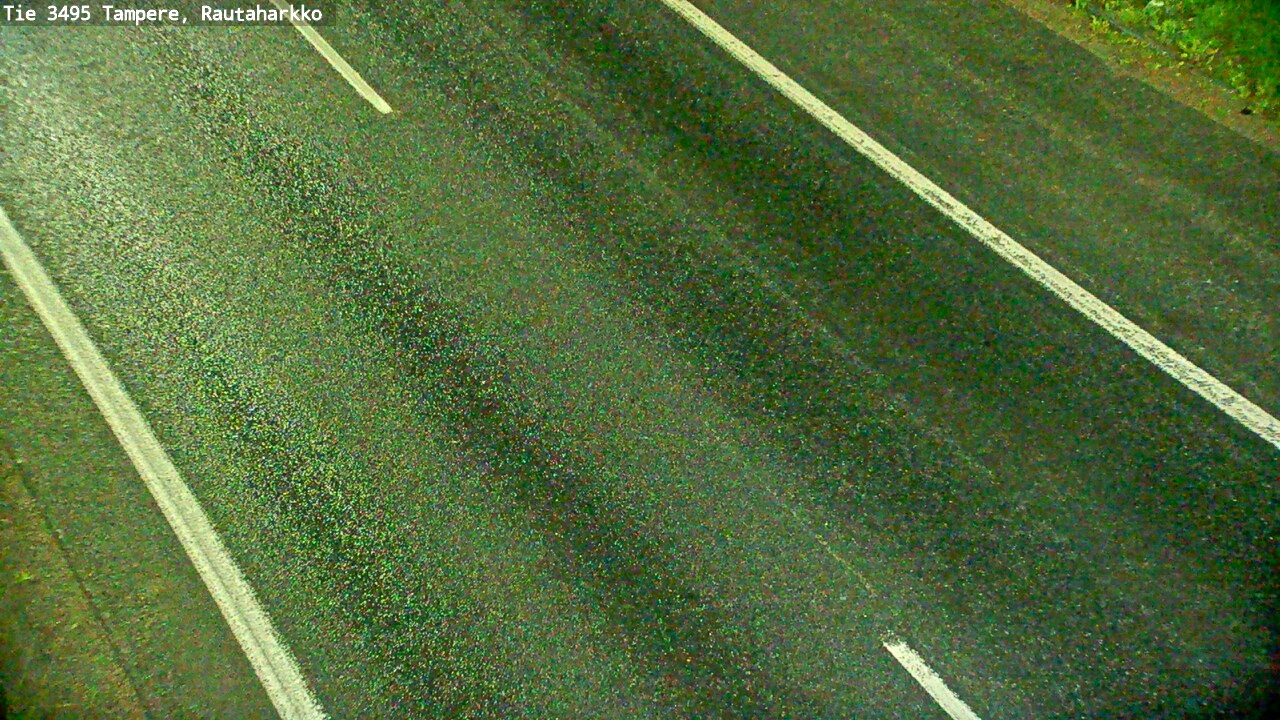 Weather Camera Image Road 3495 Tampere, Rautaharkko, Tampere, Pirkanmaa