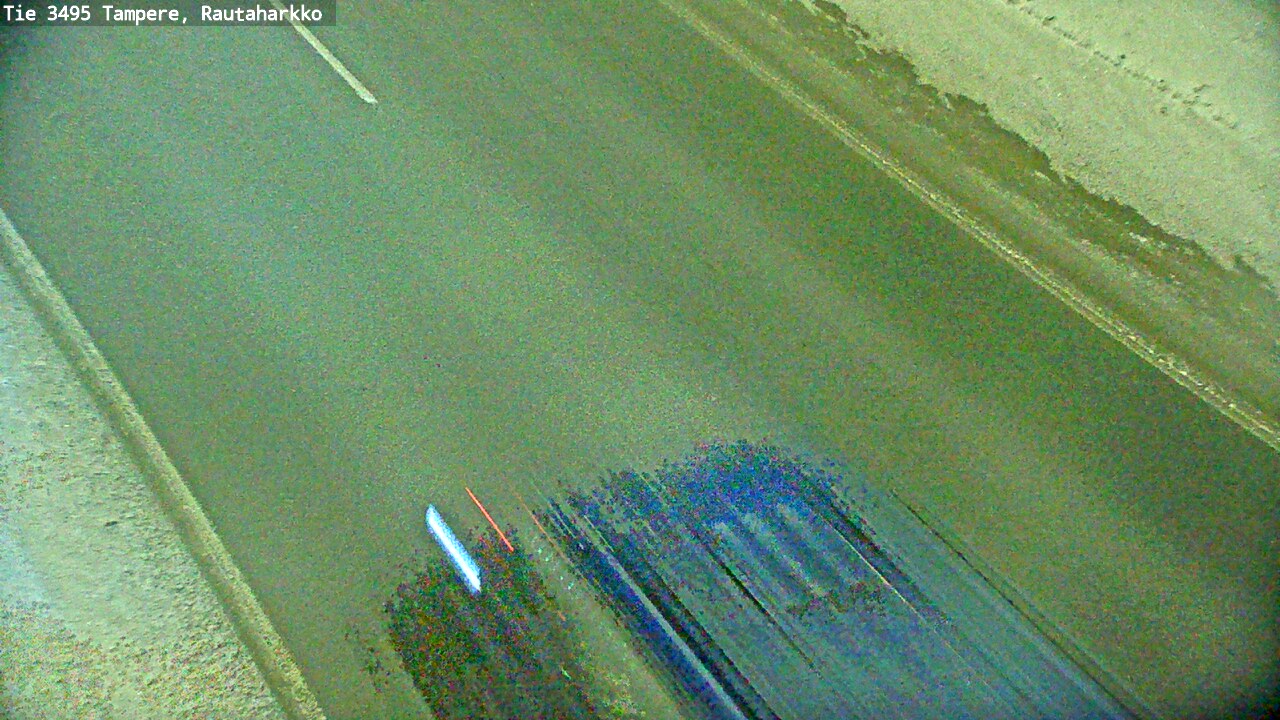 Weather Camera Image Road 3495 Tampere, Rautaharkko, Tampere, Pirkanmaa