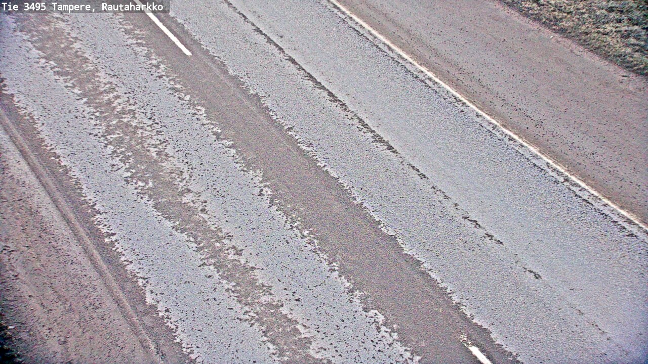 Weather Camera Image Road 3495 Tampere, Rautaharkko, Tampere, Pirkanmaa