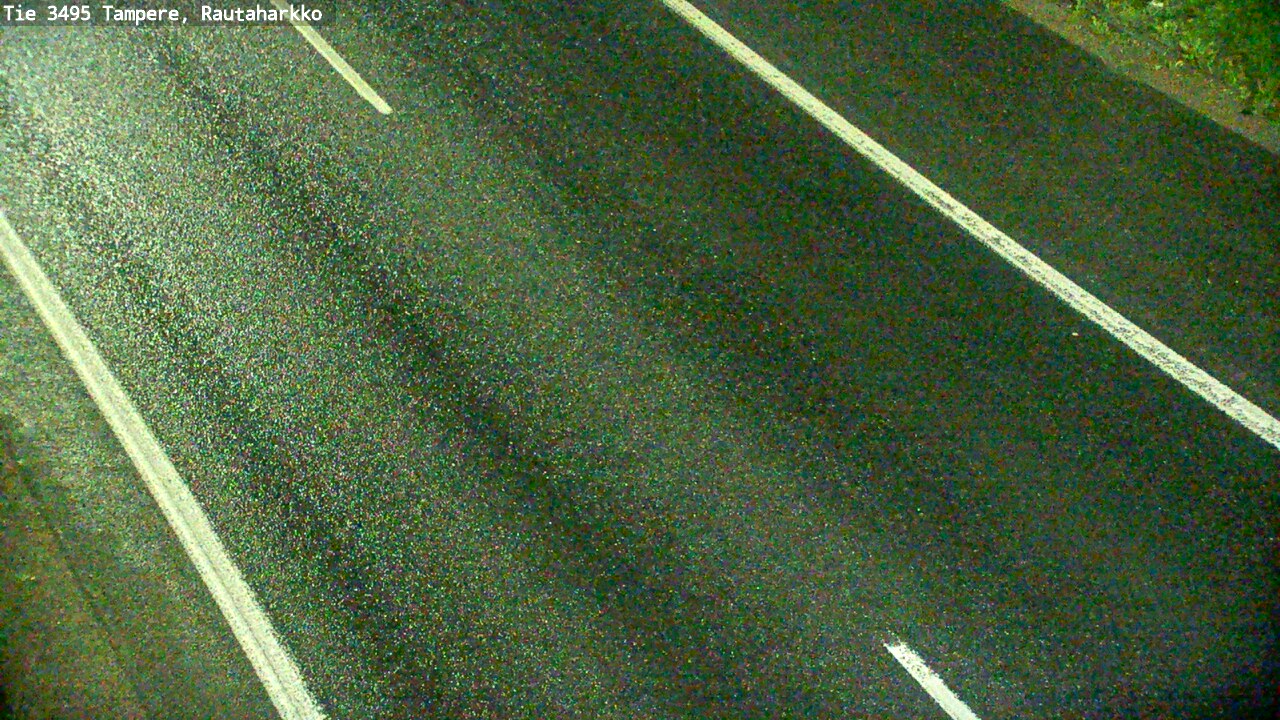 Weather Camera Image Road 3495 Tampere, Rautaharkko, Tampere, Pirkanmaa