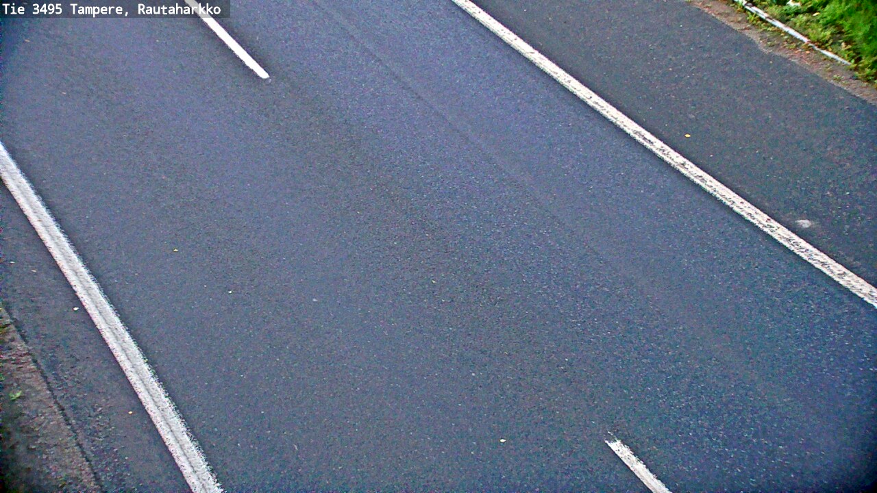 Weather Camera Image Road 3495 Tampere, Rautaharkko, Tampere, Pirkanmaa
