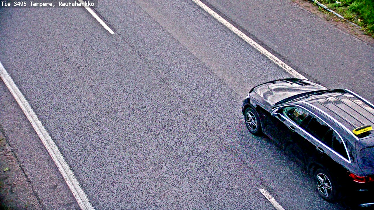 Weather Camera Image Road 3495 Tampere, Rautaharkko, Tampere, Pirkanmaa