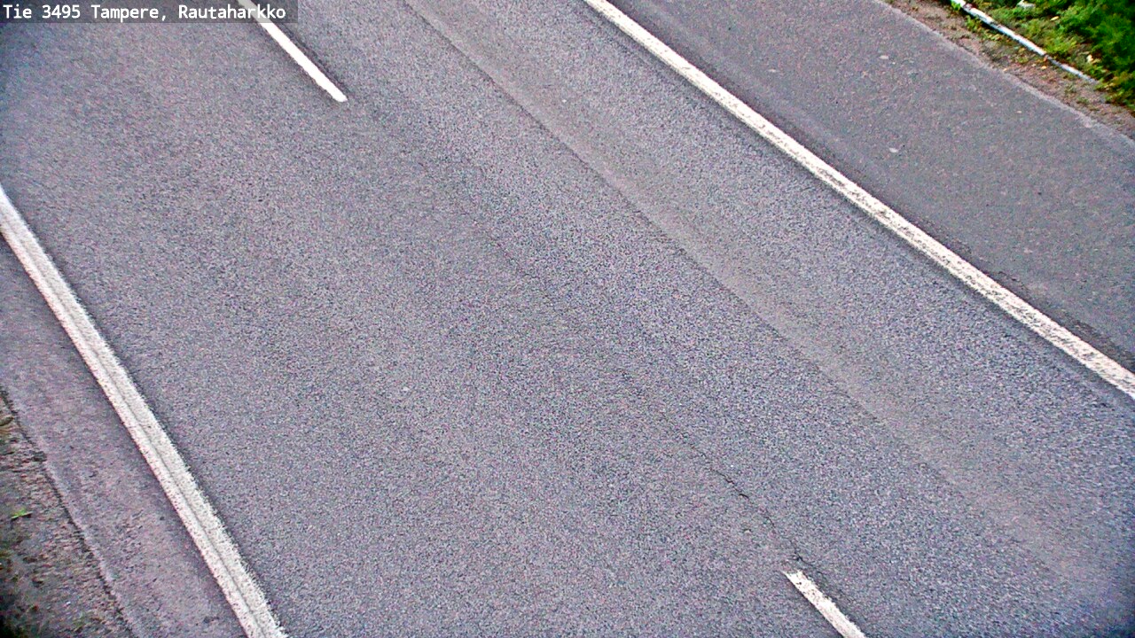 Weather Camera Image Road 3495 Tampere, Rautaharkko, Tampere, Pirkanmaa