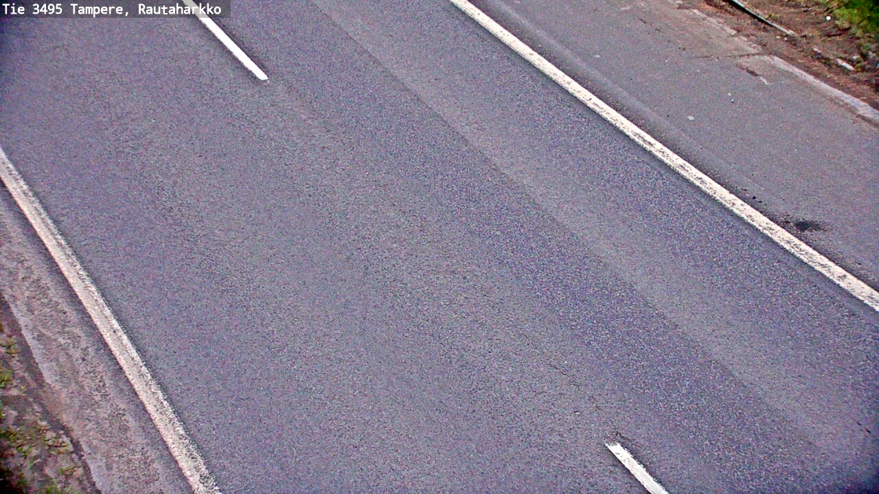 Weather Camera Image Väg 3495 Tammerfors, Rautaharkko, Tampere, Pirkanmaa