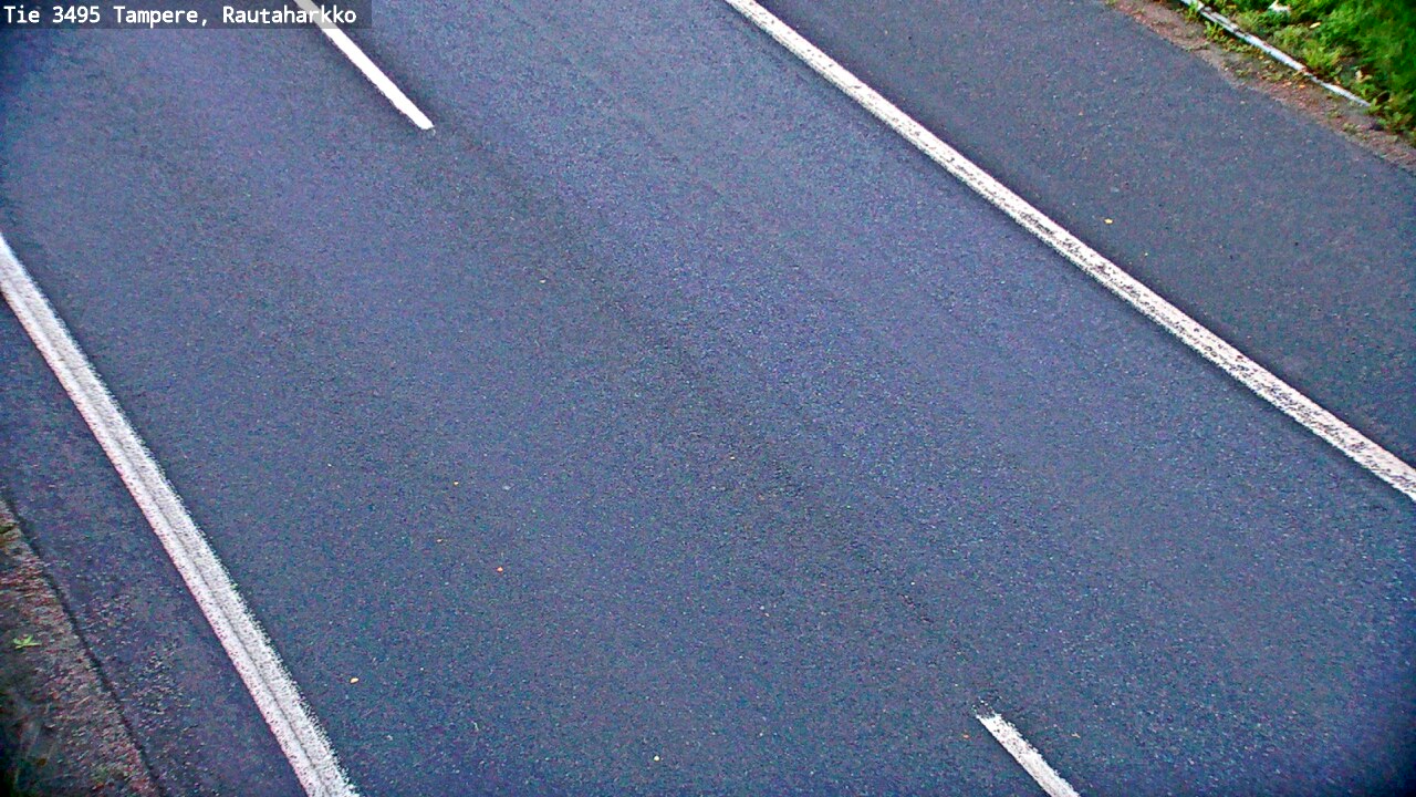 Weather Camera Image Road 3495 Tampere, Rautaharkko, Tampere, Pirkanmaa