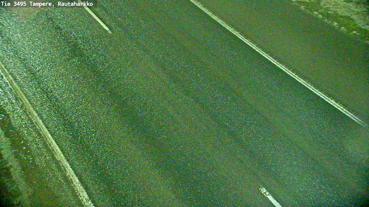 Weather Camera Image Road 3495 Tampere, Rautaharkko, Tampere, Pirkanmaa
