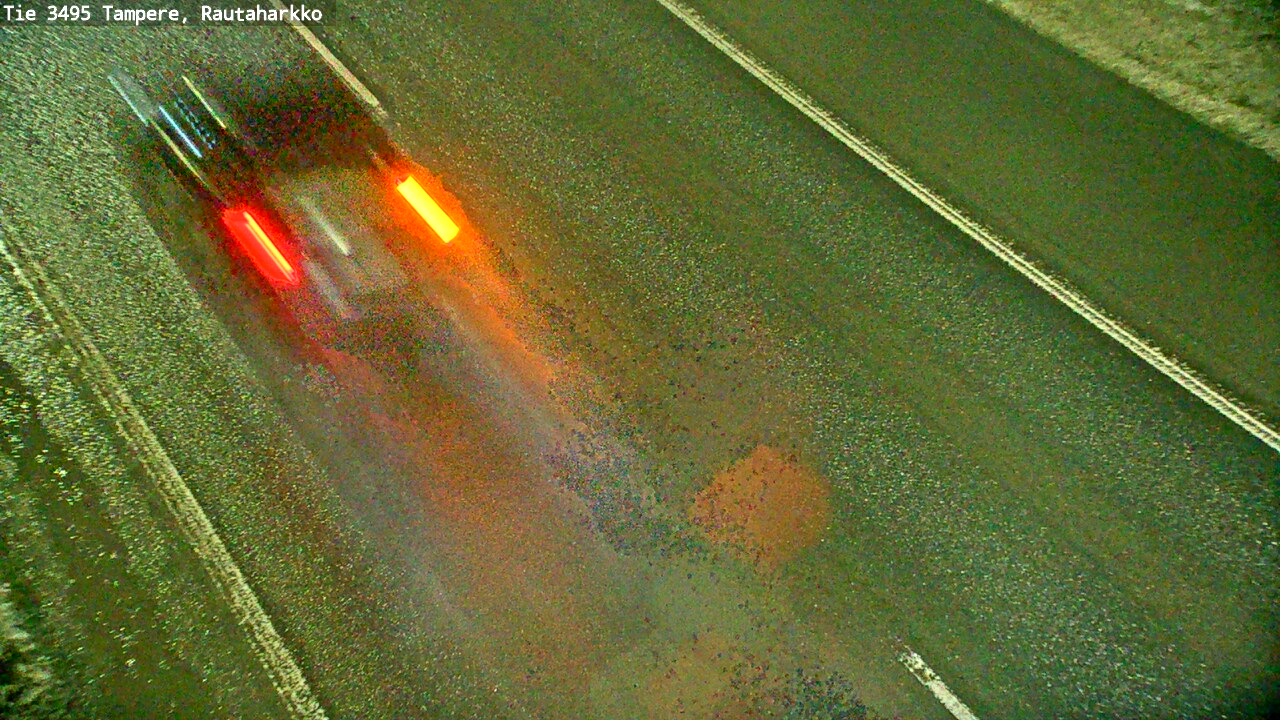 Weather Camera Image Road 3495 Tampere, Rautaharkko, Tampere, Pirkanmaa