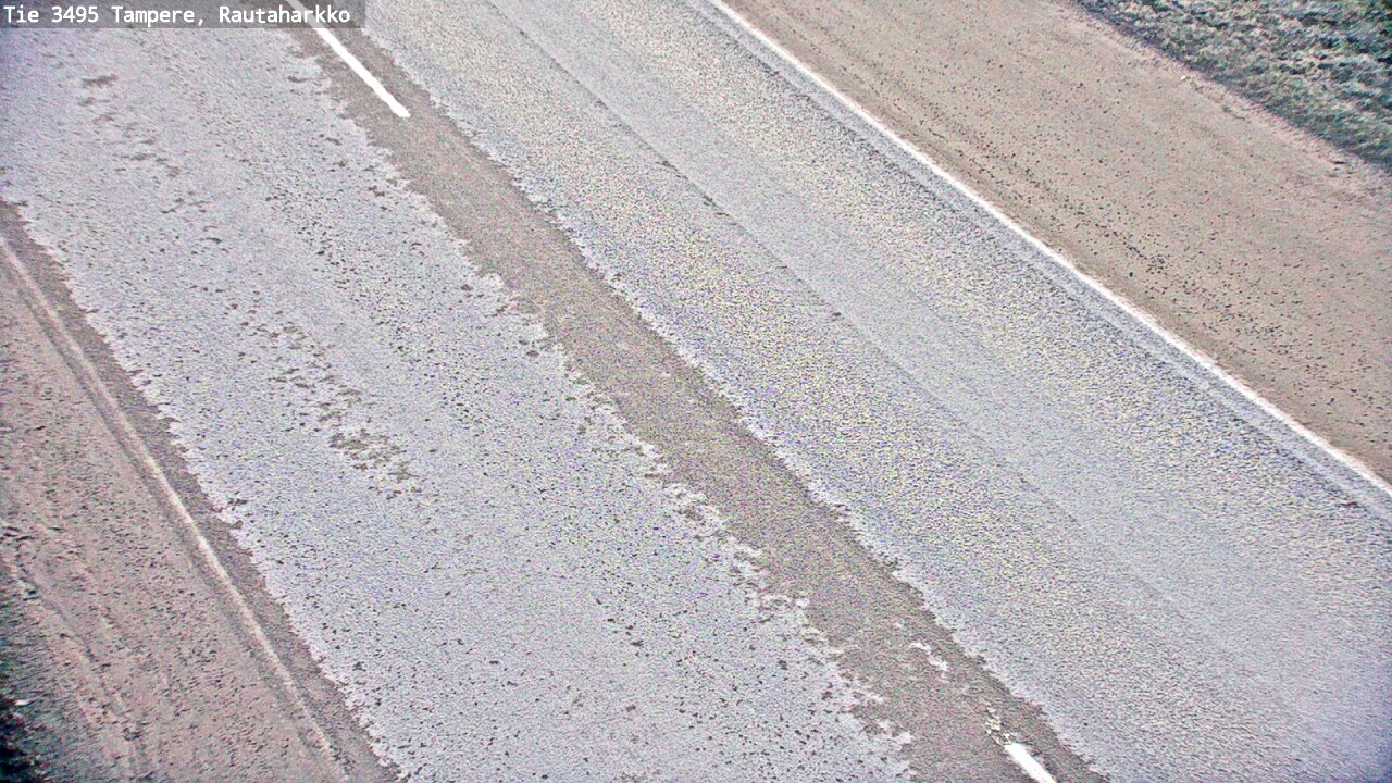 Weather Camera Image Road 3495 Tampere, Rautaharkko, Tampere, Pirkanmaa