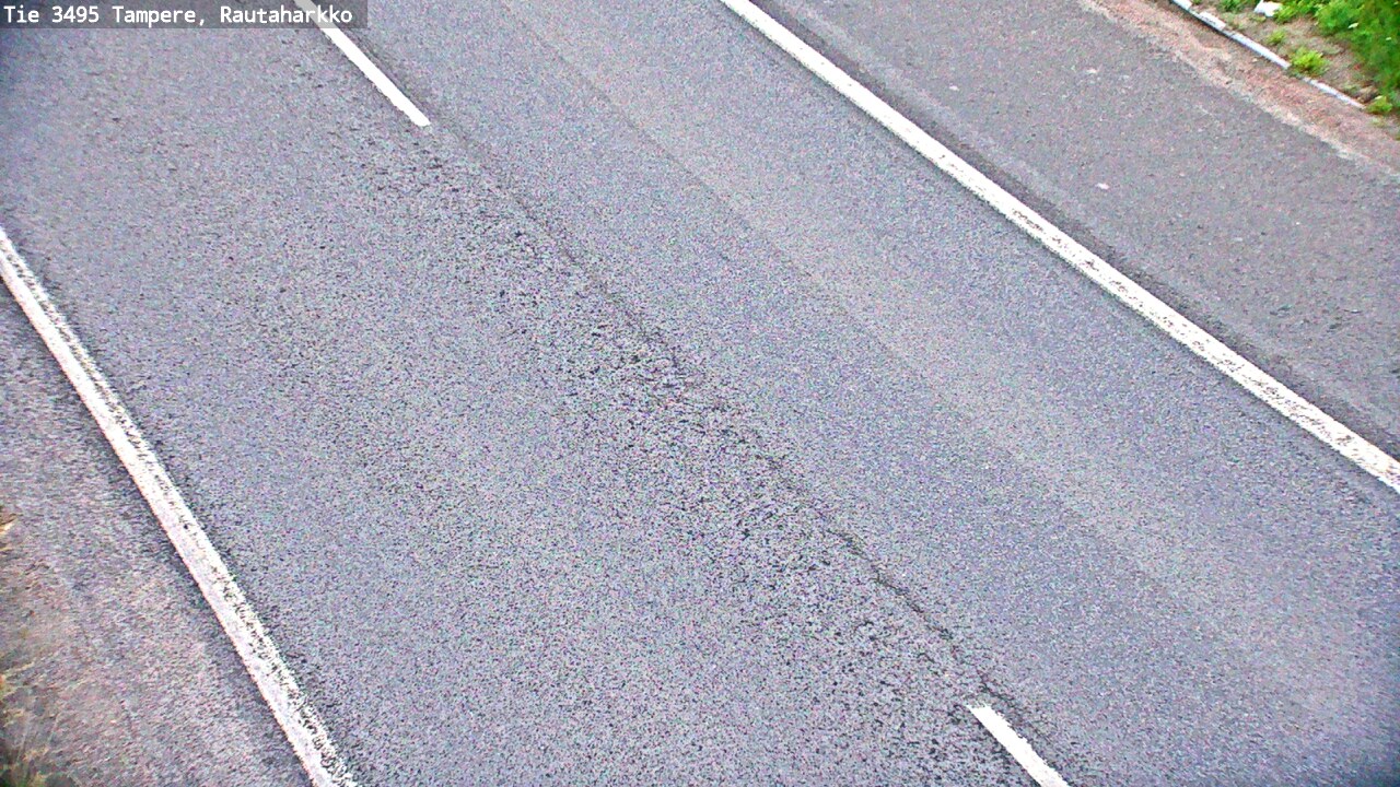 Weather Camera Image Väg 3495 Tammerfors, Rautaharkko, Tampere, Pirkanmaa