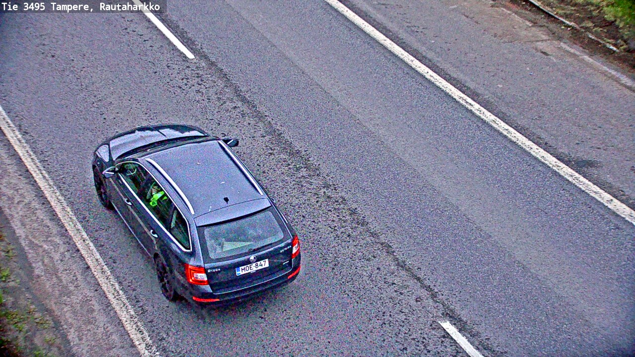 Kelikamerat Kuva Tie 3495 Tampere, Rautaharkko, Tampere, Pirkanmaa