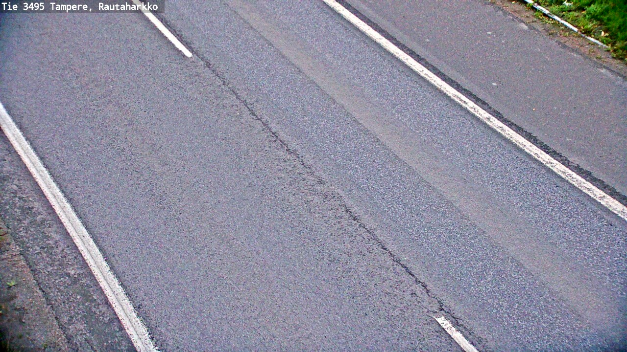 Weather Camera Image Road 3495 Tampere, Rautaharkko, Tampere, Pirkanmaa