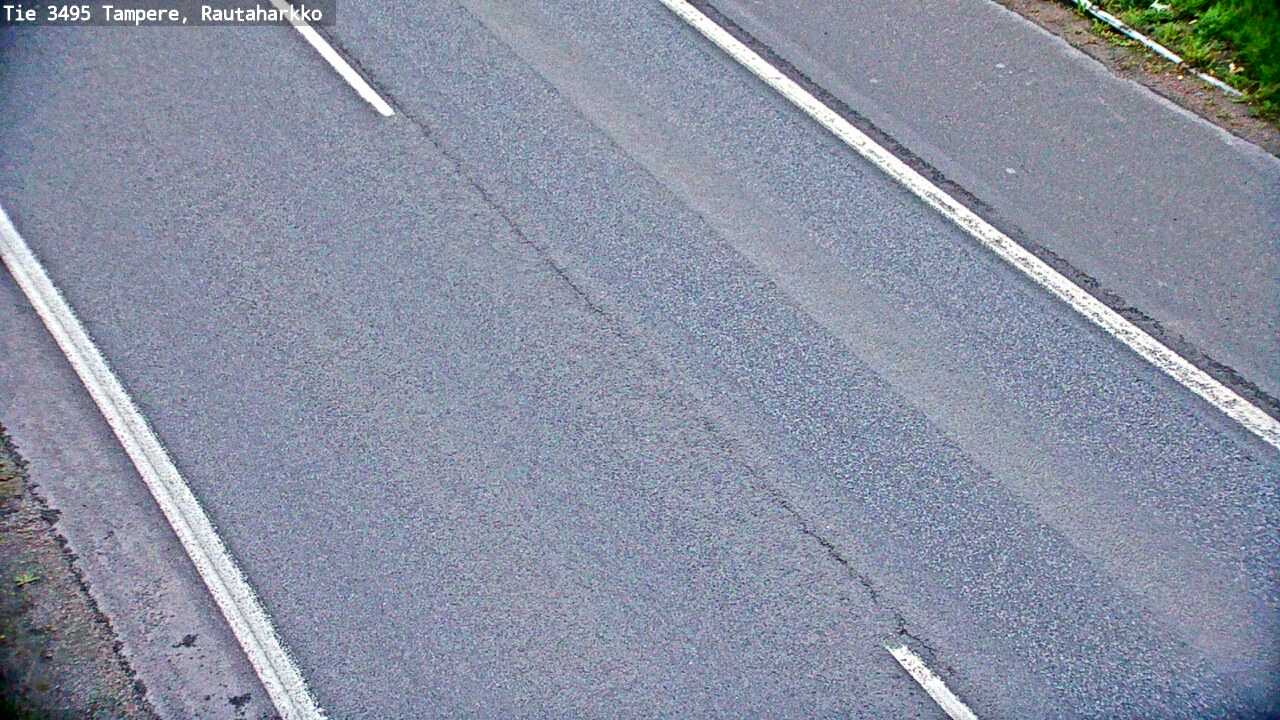 Weather Camera Image Road 3495 Tampere, Rautaharkko, Tampere, Pirkanmaa
