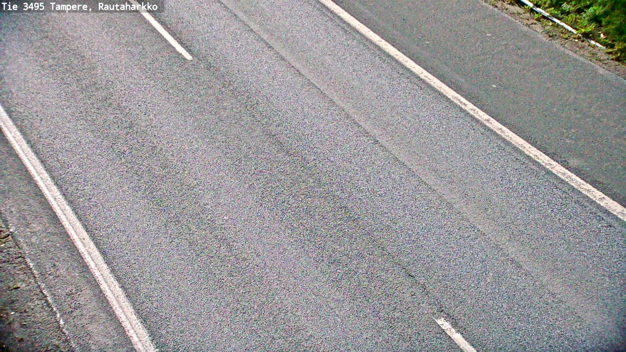 Weather Camera Image Road 3495 Tampere, Rautaharkko, Tampere, Pirkanmaa