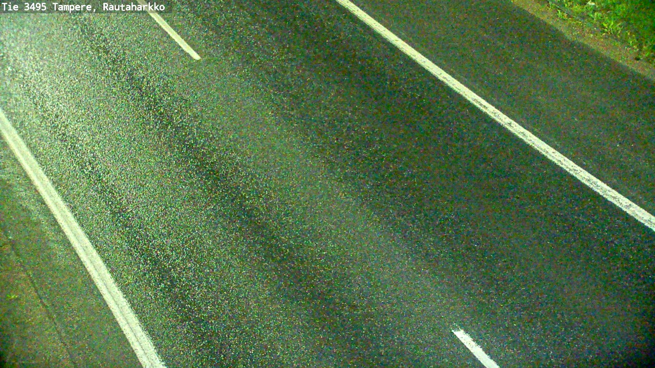 Weather Camera Image Road 3495 Tampere, Rautaharkko, Tampere, Pirkanmaa