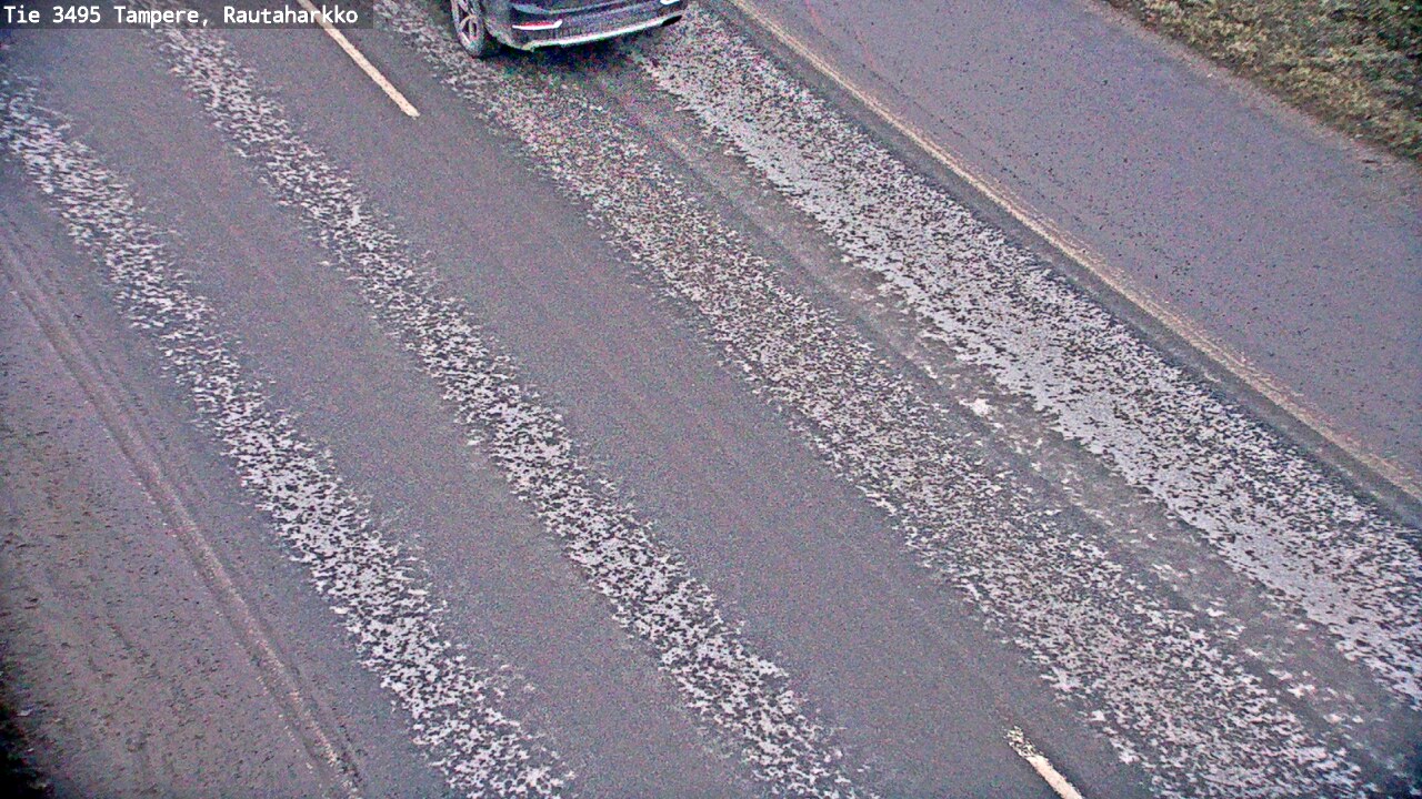 Weather Camera Image Road 3495 Tampere, Rautaharkko, Tampere, Pirkanmaa