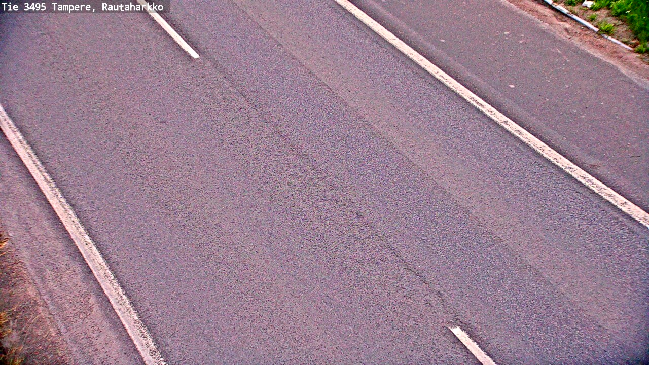 Weather Camera Image Road 3495 Tampere, Rautaharkko, Tampere, Pirkanmaa