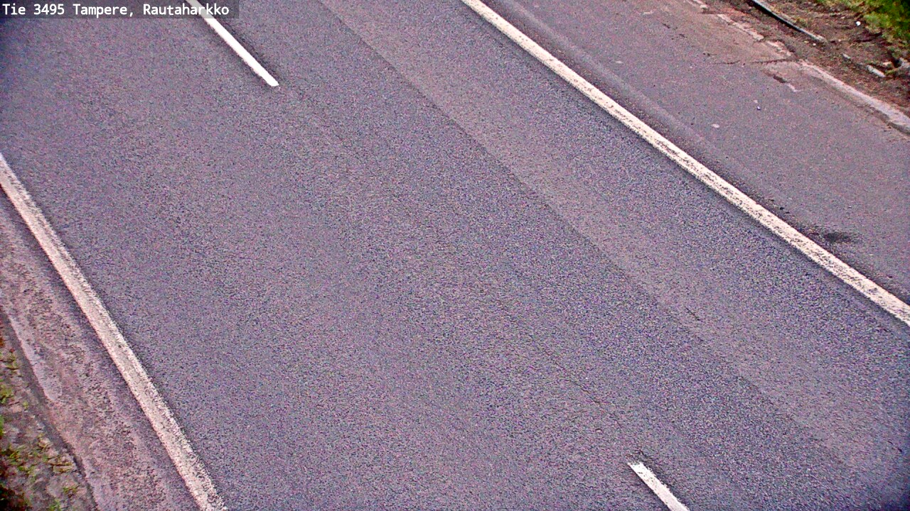 Weather Camera Image Road 3495 Tampere, Rautaharkko, Tampere, Pirkanmaa