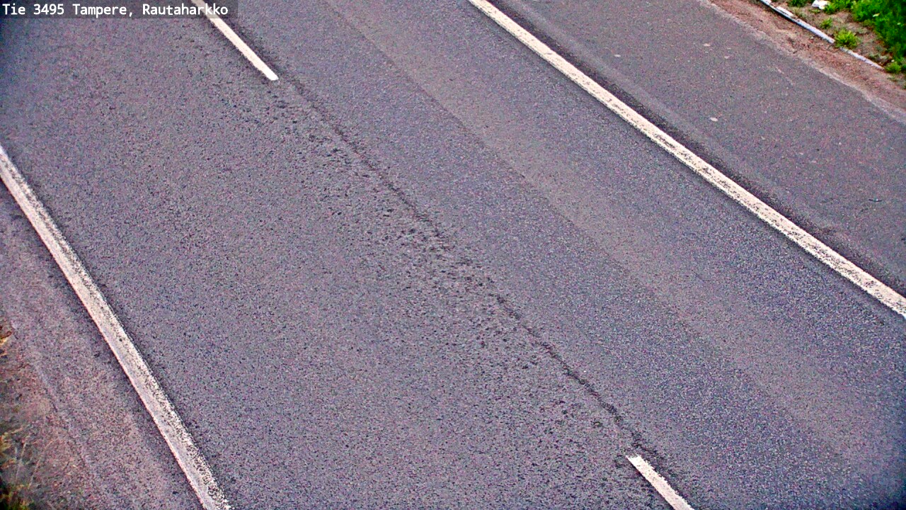 Weather Camera Image Road 3495 Tampere, Rautaharkko, Tampere, Pirkanmaa