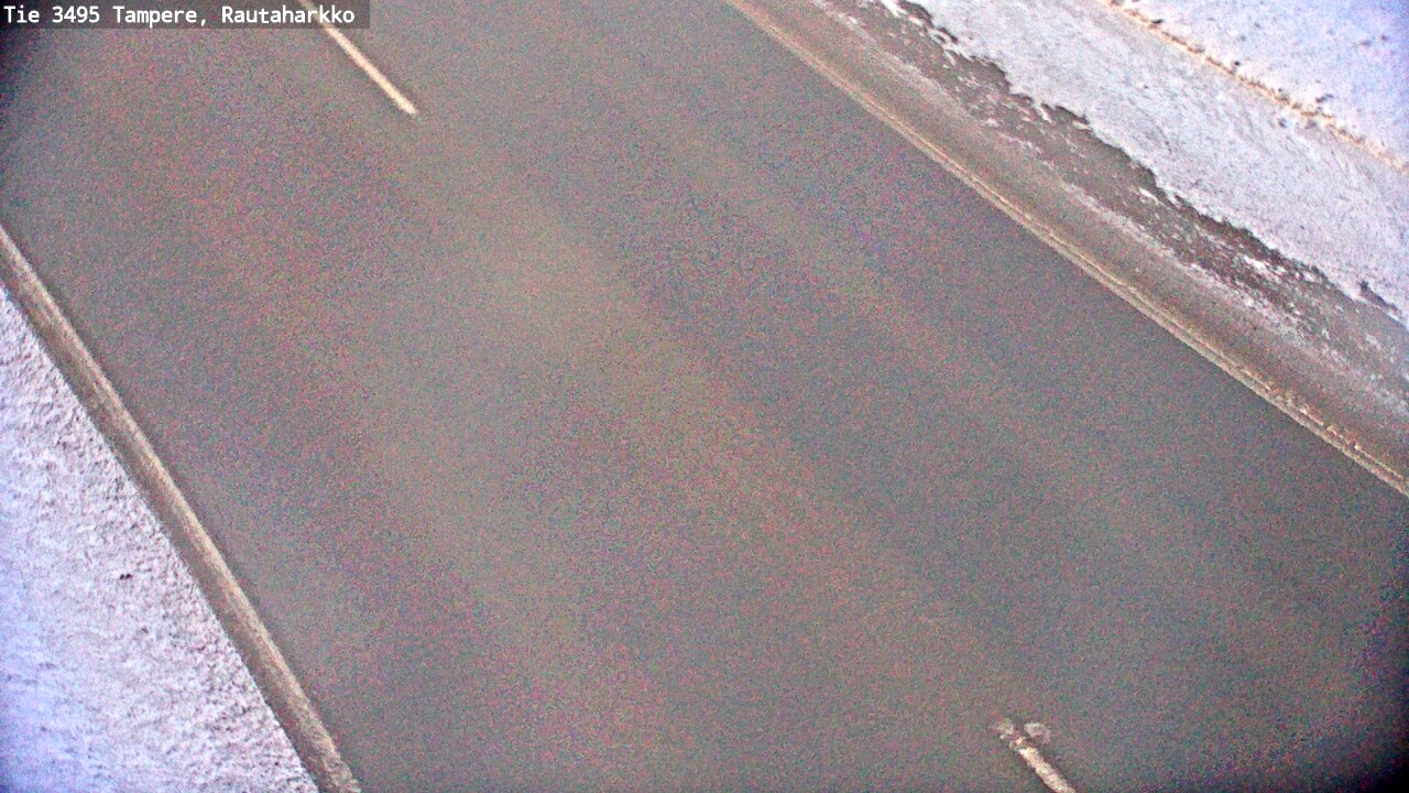 Weather Camera Image Väg 3495 Tammerfors, Rautaharkko, Tampere, Pirkanmaa
